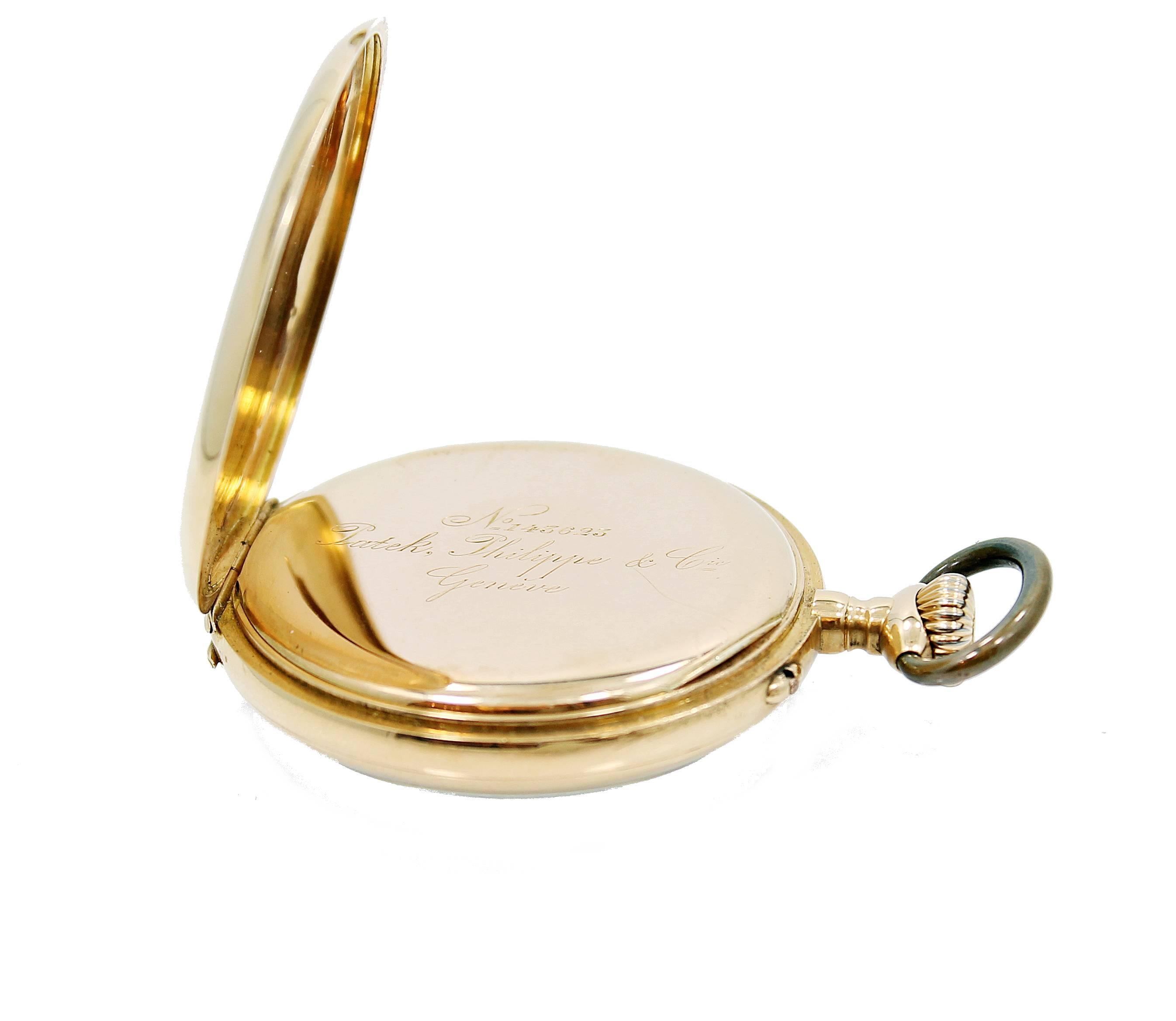Patek Philippe Yellow Gold Pocket Watch 1