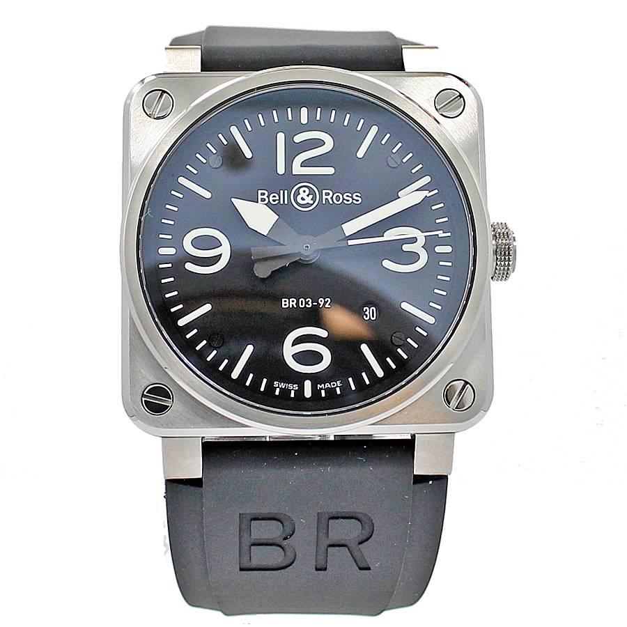 Bell & Ross Stainless Steel Wristwatch Ref BR03-92 