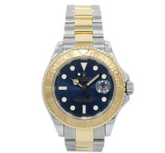 Rolex Yachtmaster Blue Dial 16623 Two Tone 2006 Box and Papers