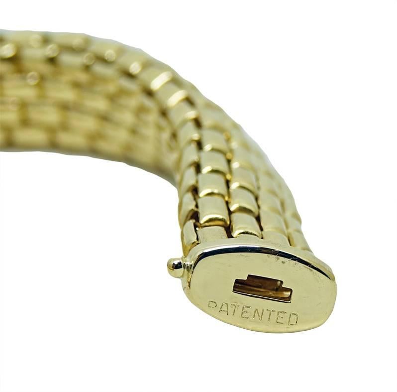 Women's Fope Yellow Gold Bracelet