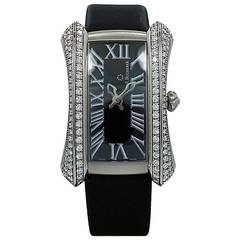 Carl F. Bucherer Lady's White Gold Diamond Alacria Quartz Wristwatch 8
