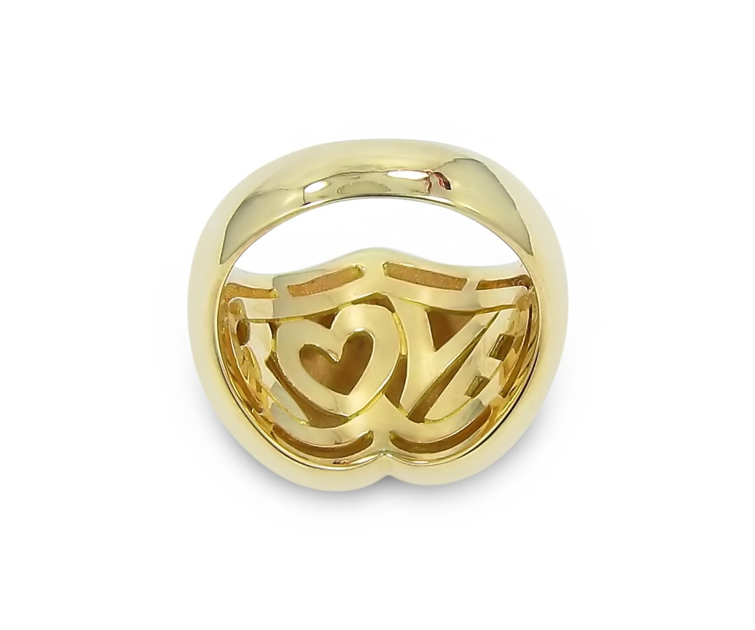 chopard love ring with diamond