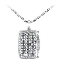 Bez Ambar Micro-Blaze Diamond Collection Pendant