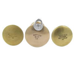 Tiffany & Co. Gold Makers Stud Set with Intaglio 8