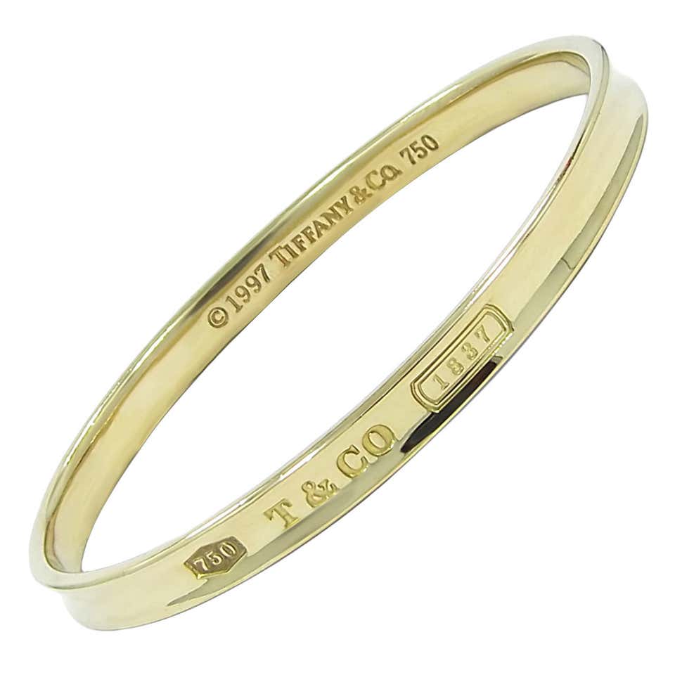 Tiffany and co gold bangle Clearance