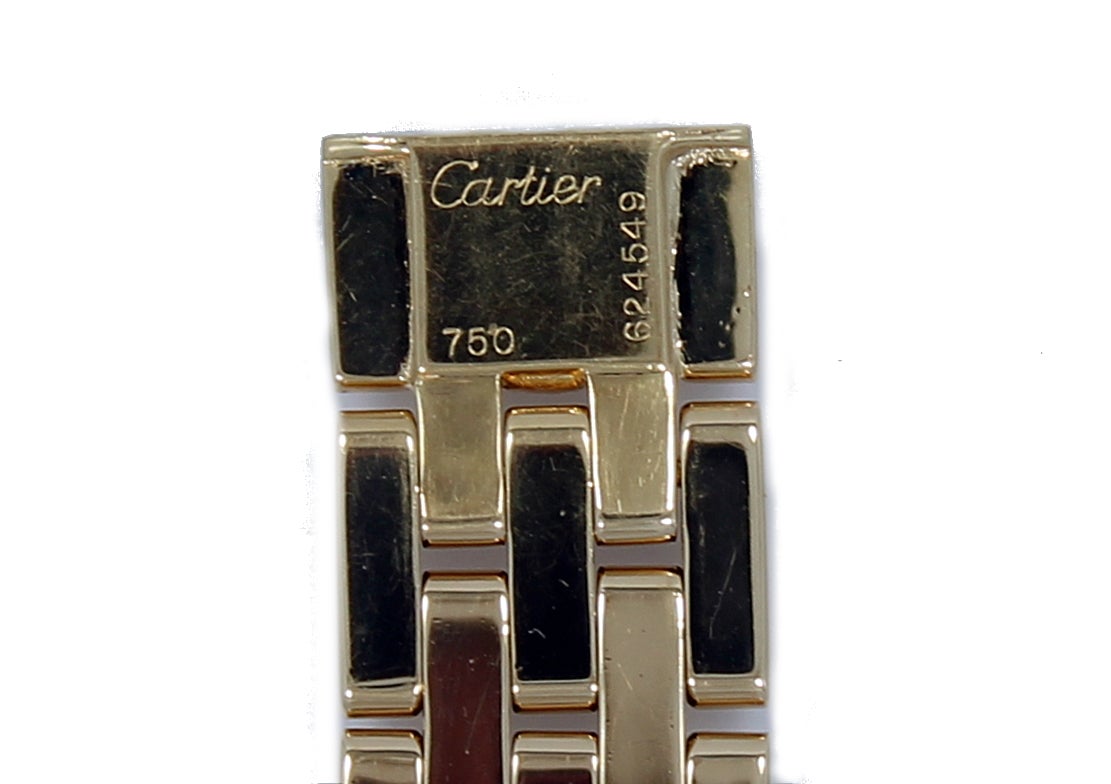 Cartier Maillon Panthere Gold Link Bracelet 1