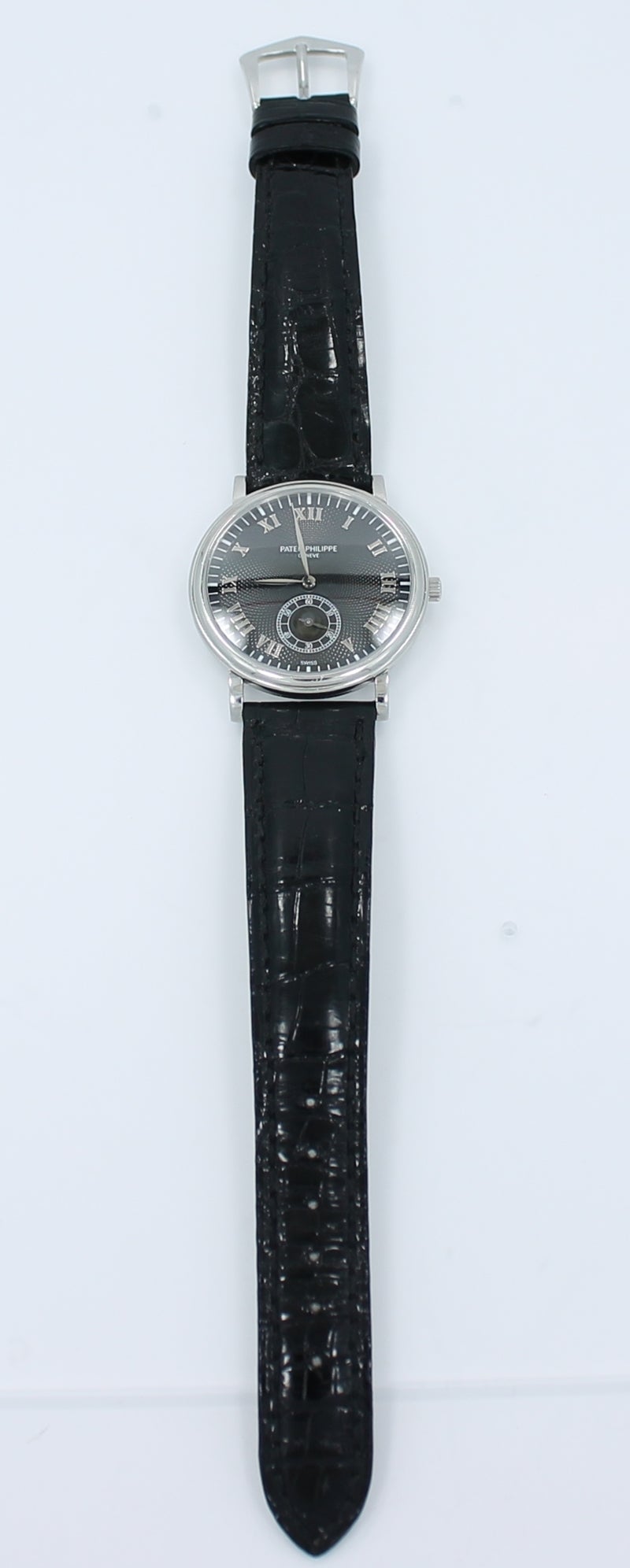 Women's or Men's Patek Philippe Platinum Calatrava Wristwatch Ref 5022