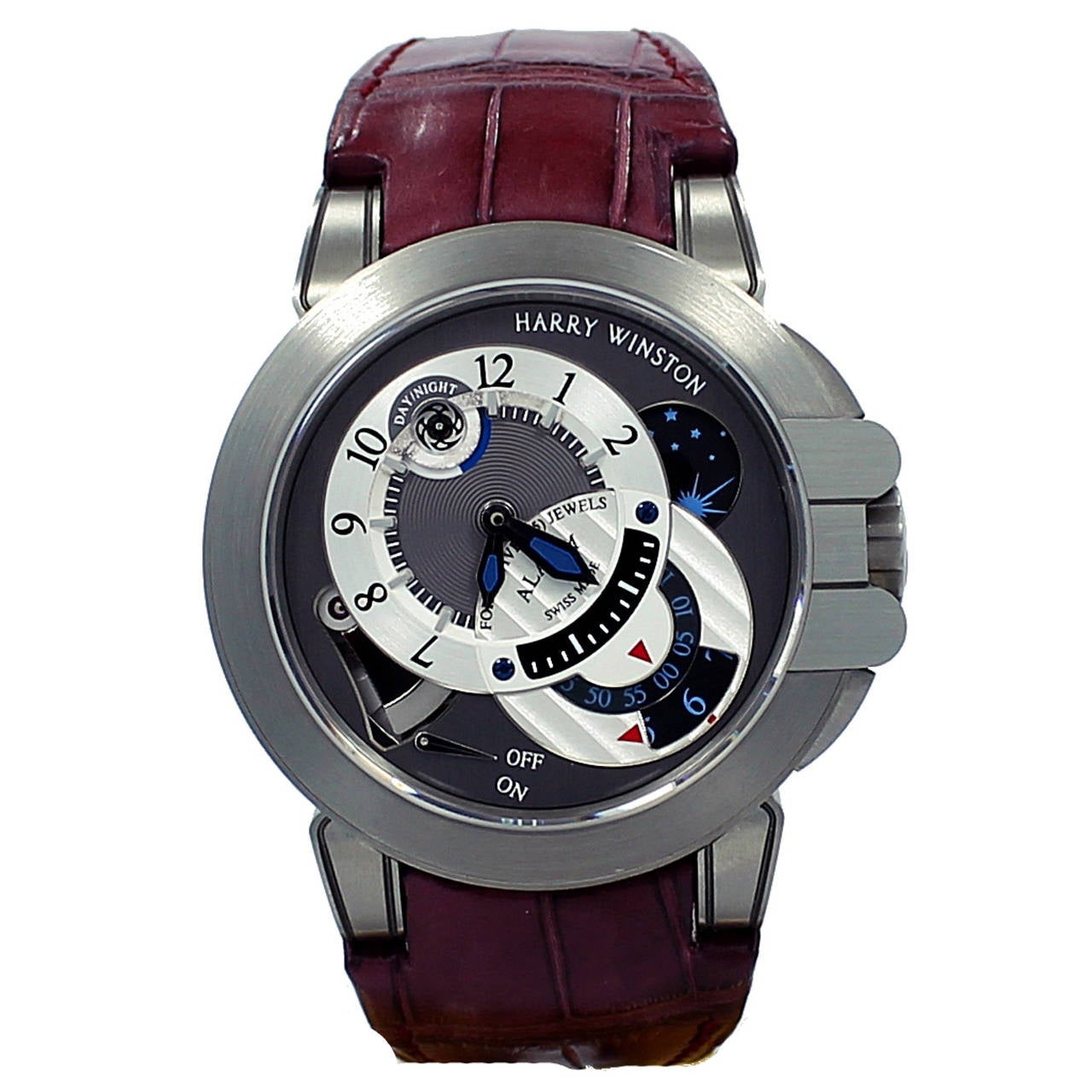 Harry Winston Zalium Ocean collection Project Z6 Ltd. Ed. Wristwatch No 66/250