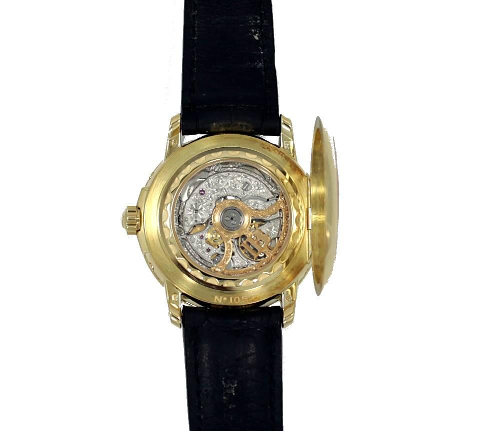 Blancpain Gelbgold Renaissance Automatik-Armbanduhr Ref 3553 5