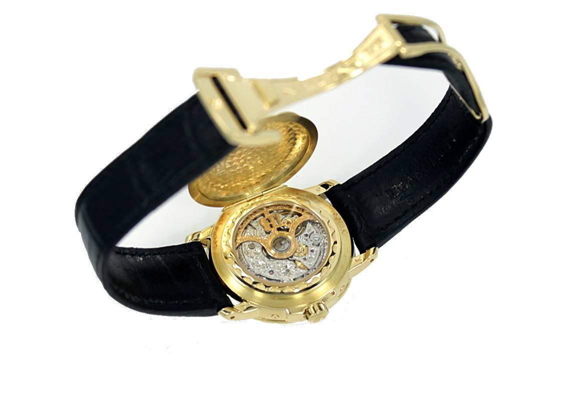 Blancpain Gelbgold Renaissance Automatik-Armbanduhr Ref 3553 4