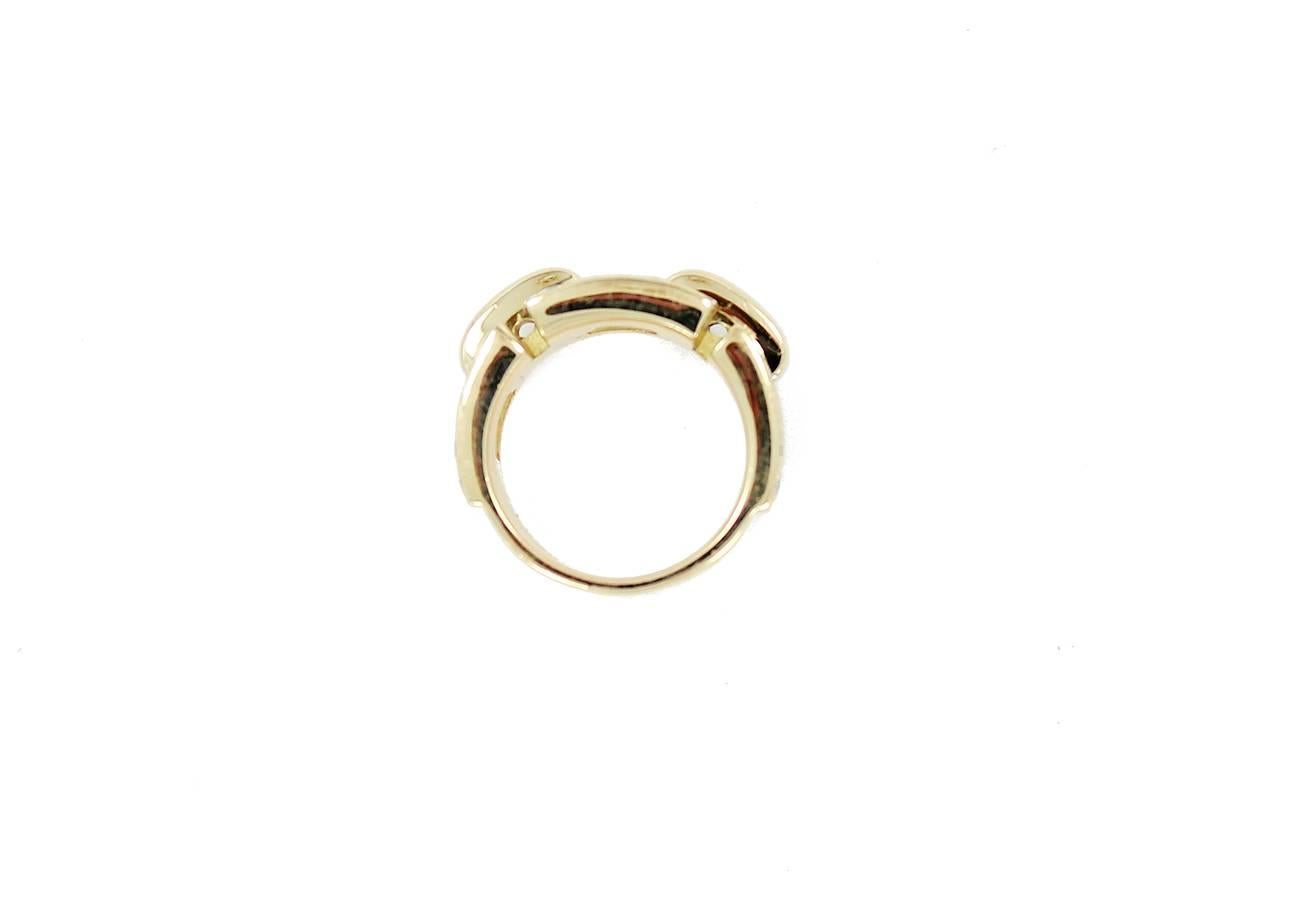 Women's Hellmuth Diamond Gold Ring For Sale