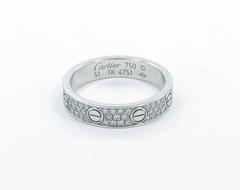 Cartier Diamond Gold Love Wedding Band Ring