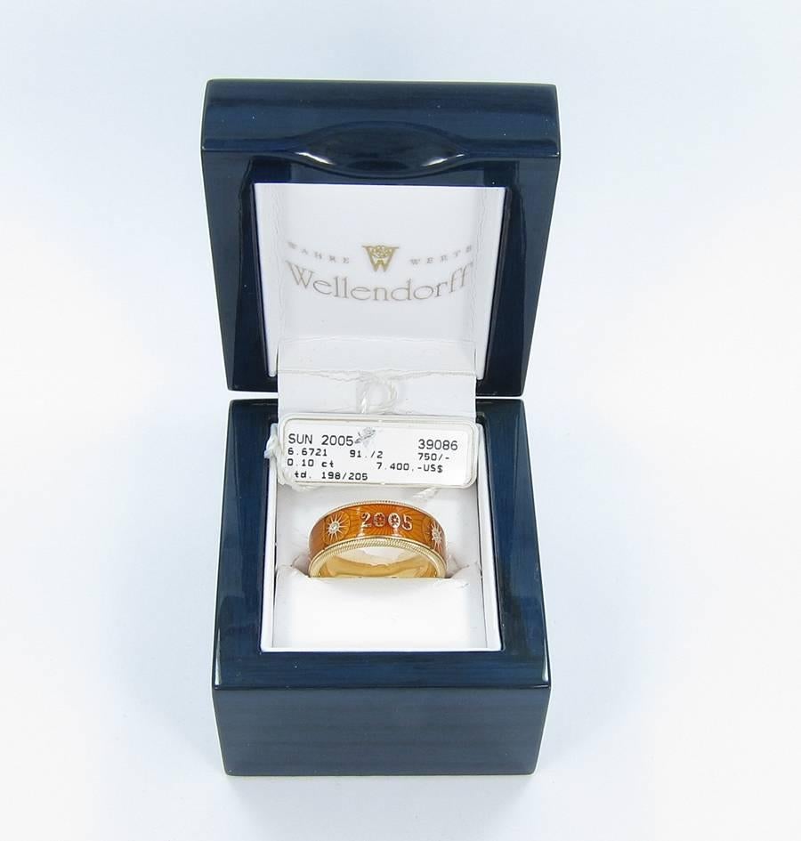 I am pleased to offer this limited edition Wellendorff Ring. This is part of the Limited Edition 