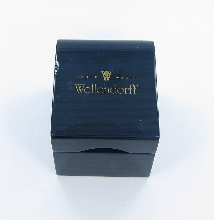 Wellendorff Ltd. Ed. 2005 Orange Enamel Diamond Gold Sunburst Spinning Ring 1