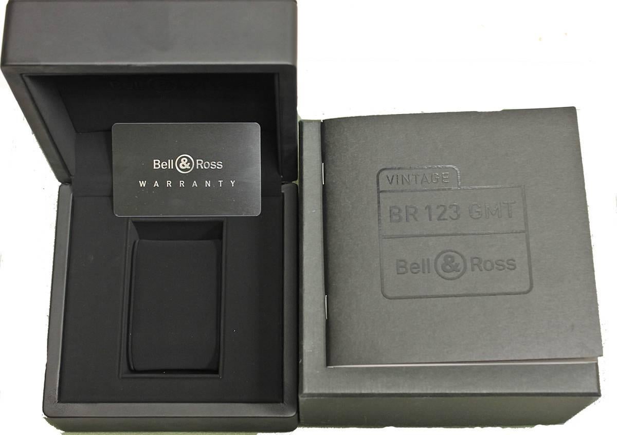 Bell & Ross Stainless Steel BR 126 Officer Automatic Wristwatch  For Sale 3