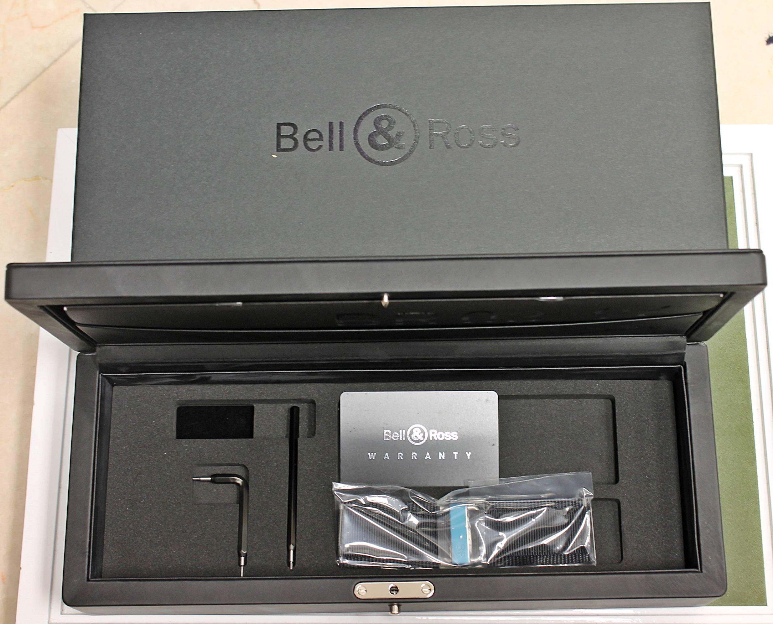 Bell & Ross Black Matte Ceramic Wristwatch Ref BR03-92 For Sale 2