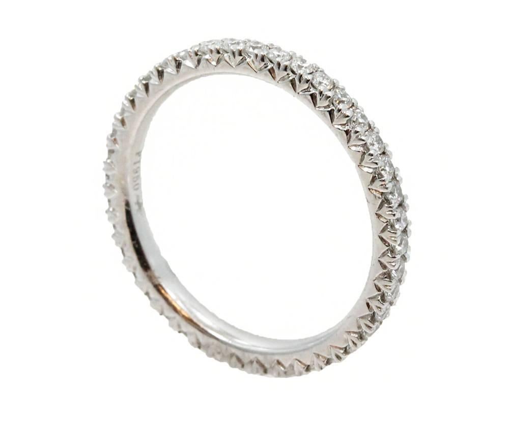  Diamond Eternity Ring In New Condition For Sale In Naples, FL