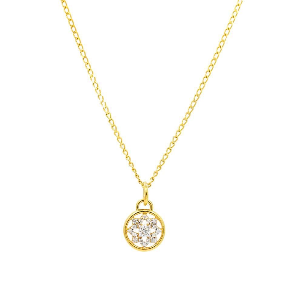 dharma wheel necklace