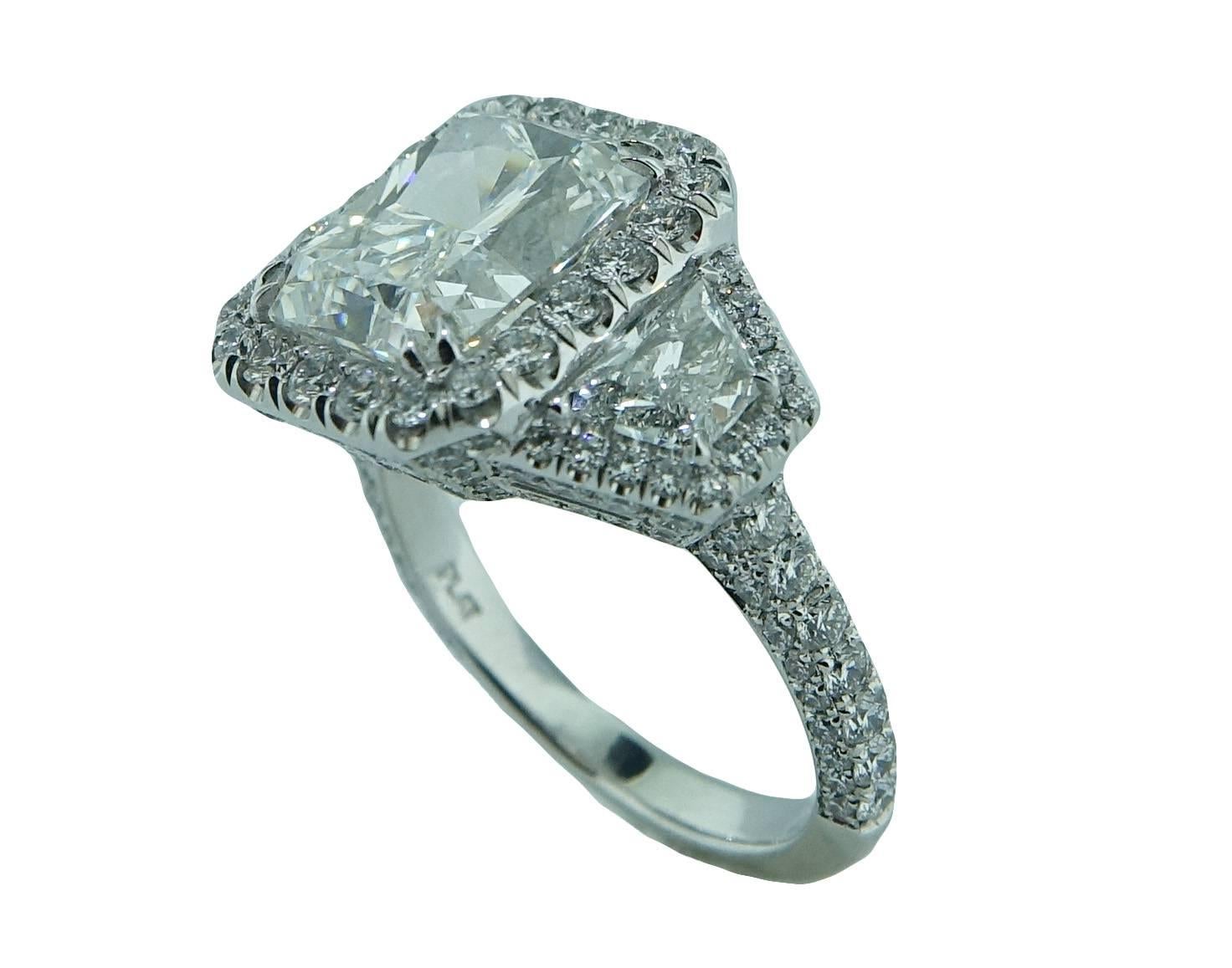 4.25 carat diamond ring
