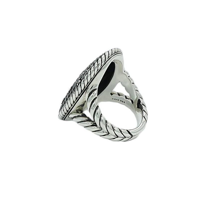 silver coil ring