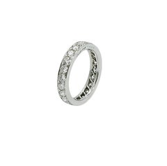 Cartier Diamond Platinum Eternity Band