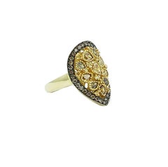 2.41 Carat Yellow Diamond Ring