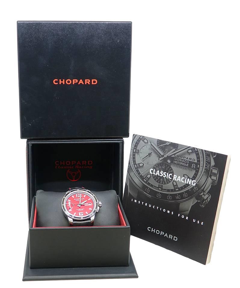 Chopard Stainless Steel Millie Miglia Chronometer Automatic Wristwatch For Sale 3