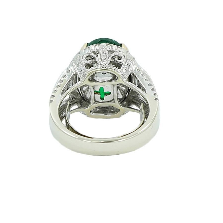 7.25-carat solitaire ring