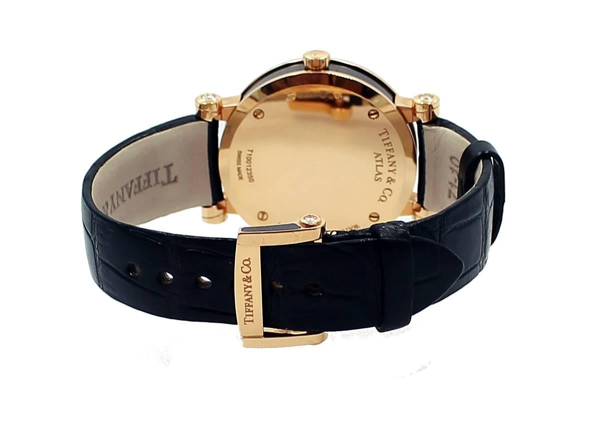 Women's Tiffany & Co. Lady's Rose Gold Quartz Wristwatch 