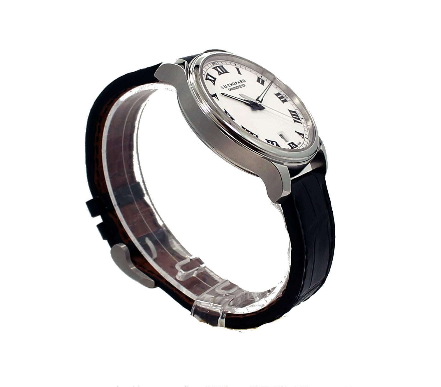 Chopard Stainless Steel L.U.C. 1937 Classic Wristwatch  2