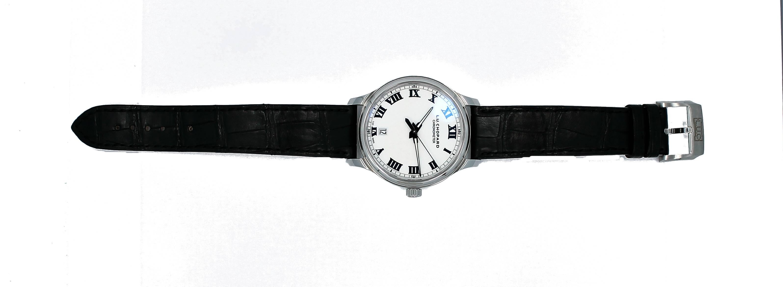 Chopard Stainless Steel L.U.C. 1937 Classic Wristwatch  5