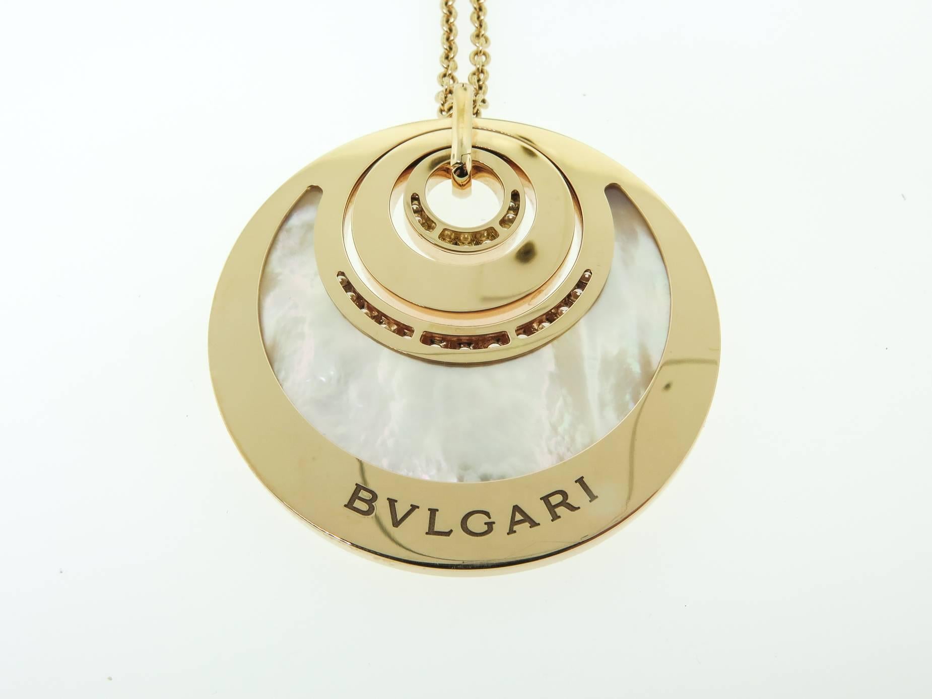 bvlgari intarsio necklace