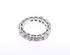 Graff Diamond Platinum Eternity Band Ring