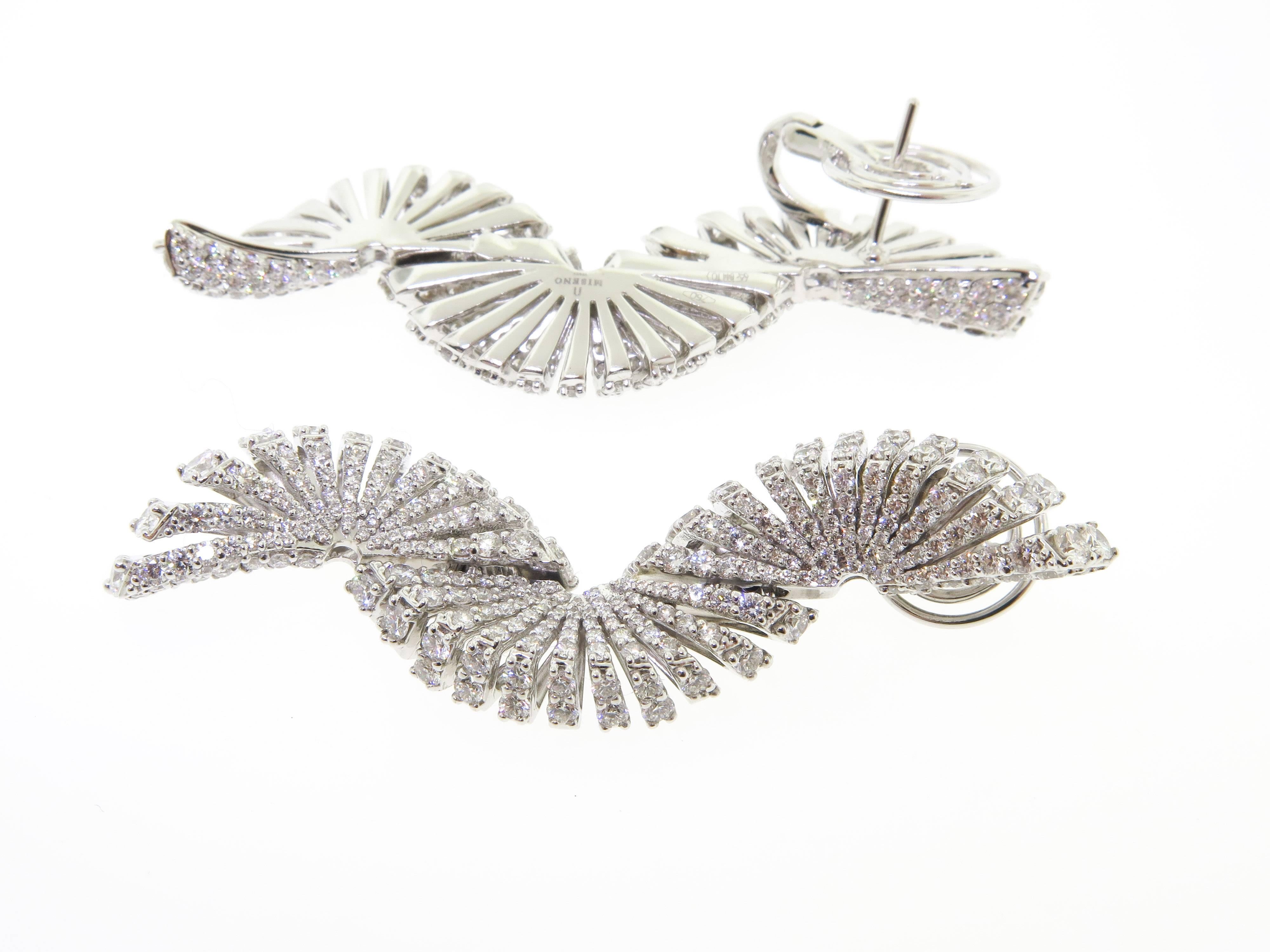 Women's Ventaglio Diamond Earrings by Miseno