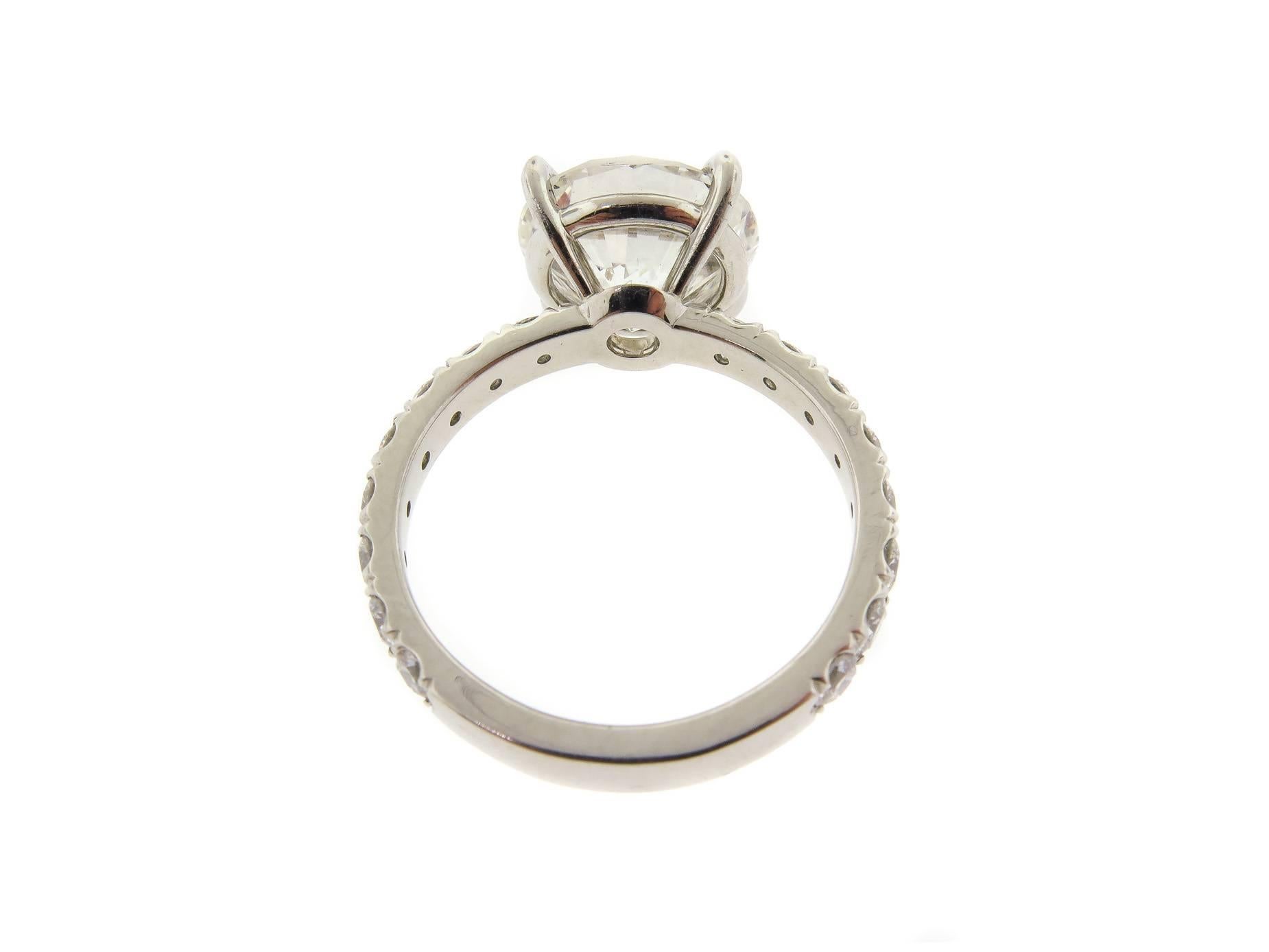 Platinum Diamond Engagement Ring 1