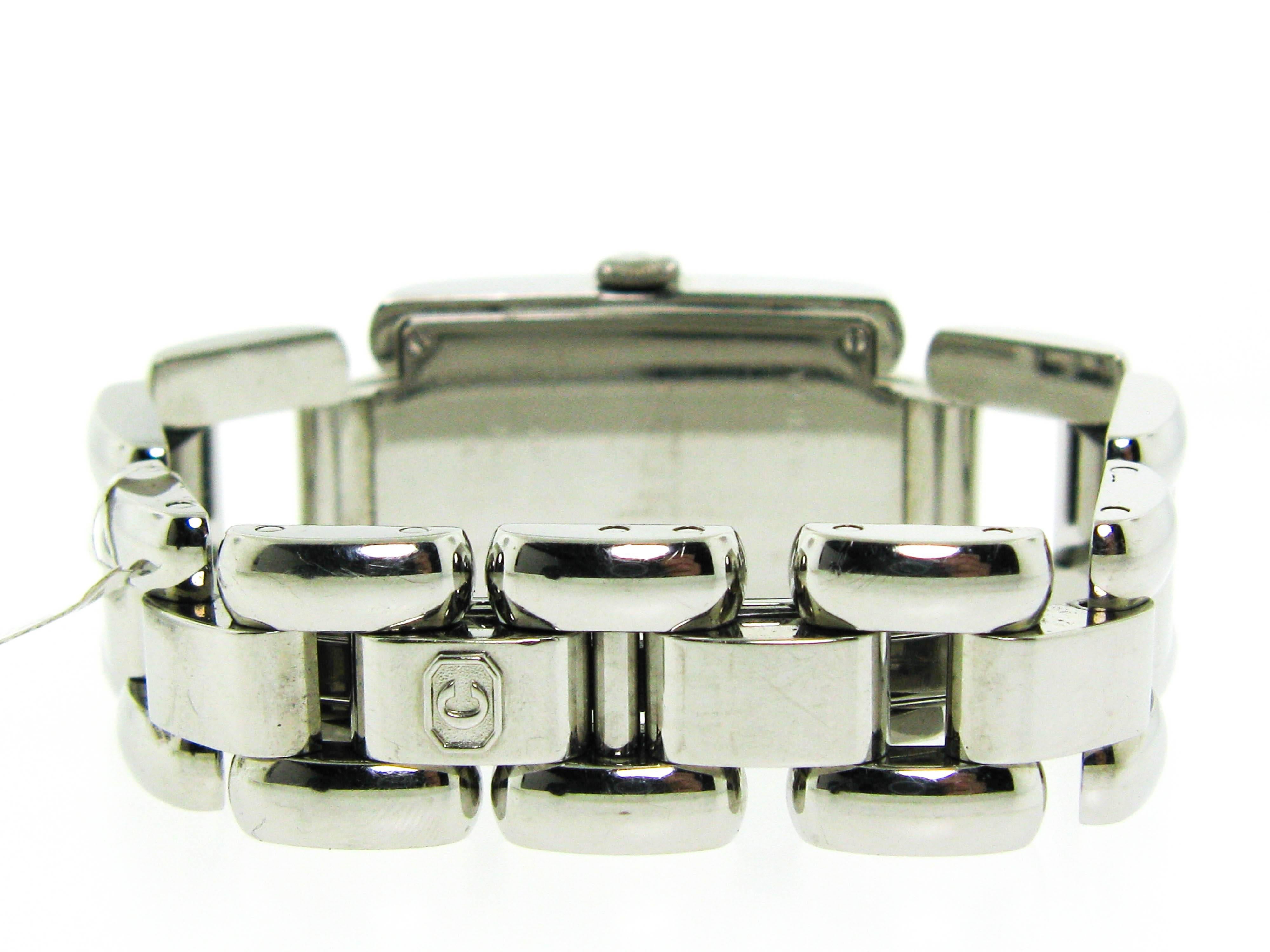 Modern Chopard Ladies stainless steel diamond La Strada Wristwatch