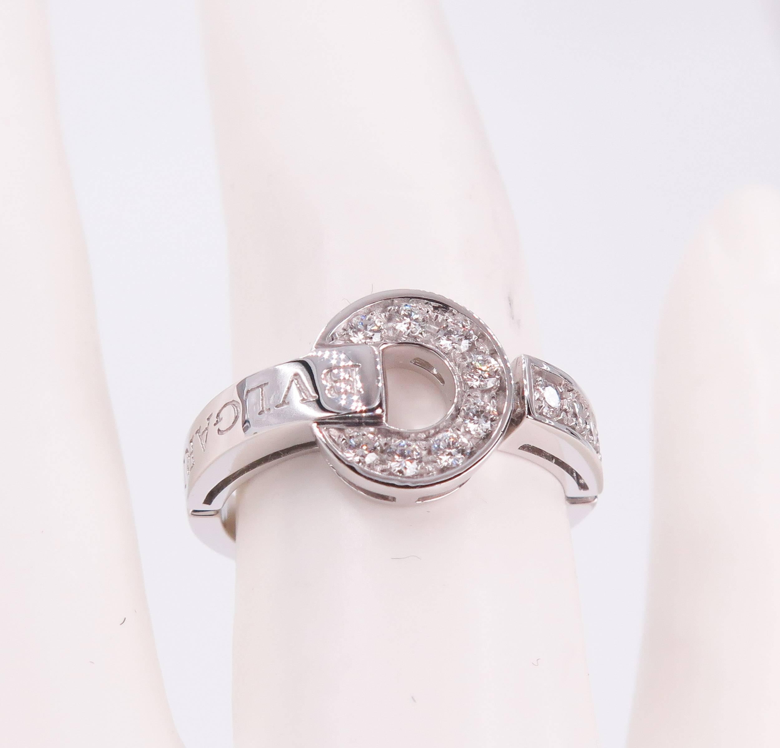  Bulgari Diamond Ring 1