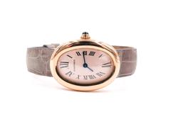 Cartier Ladies Rose Gold Mini Baignoire Quartz Wristwatch