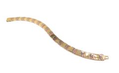 18 Karat Gold Reversible Bracelet by Chimento