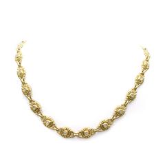 Judith Ripka Diamond Gold Necklace