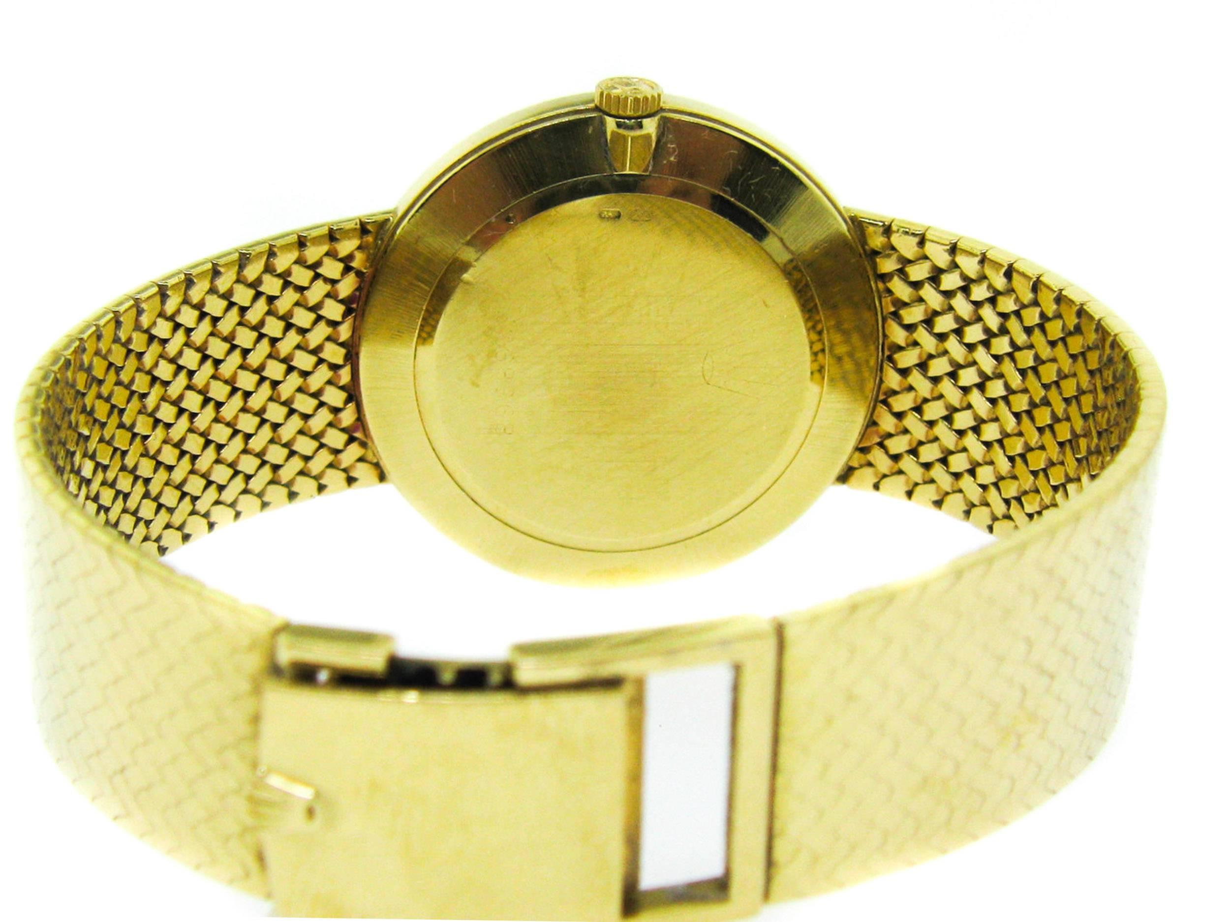 Modern Rolex Yellow Gold Cellini Manual Wind Wristwatch