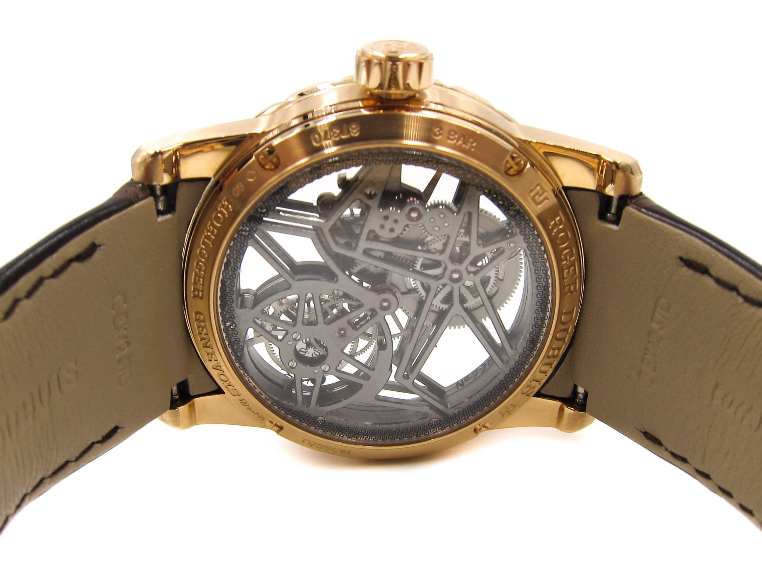 roger dubuis rose gold