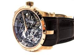 Roger Dubuis Excalibur Skeleton Flying Tourbillon in Rose Gold