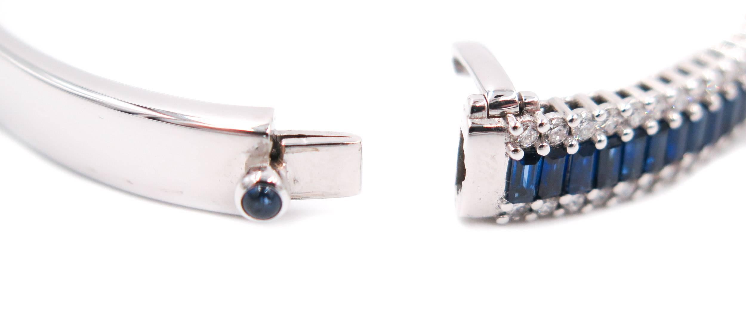 sapphire bangle
