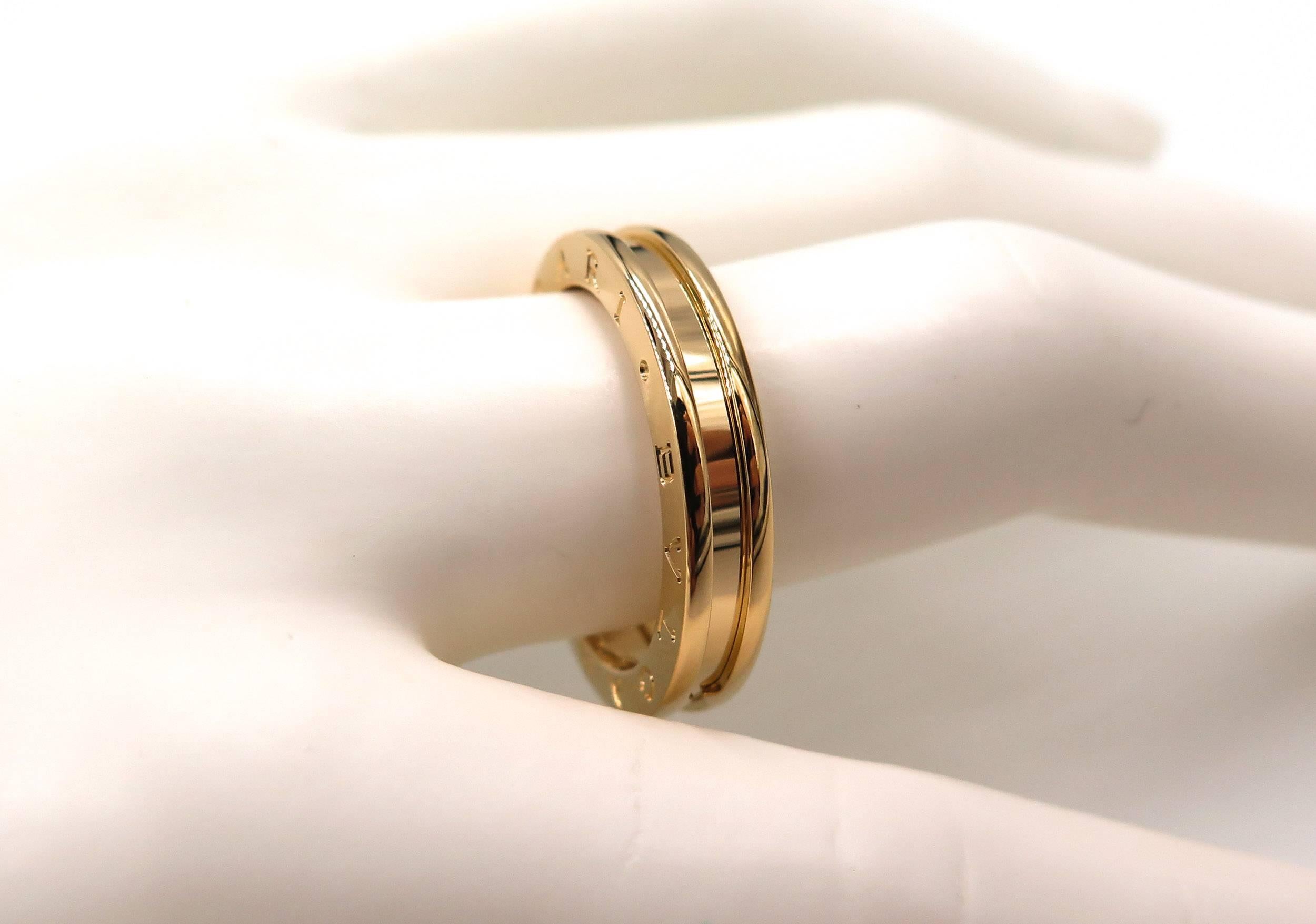 Rose Gold B Zero 1 Bulgari Ring 1