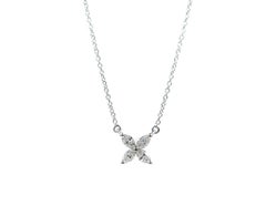 Platinum Tiffany & Co. Victoria Diamond Pendant