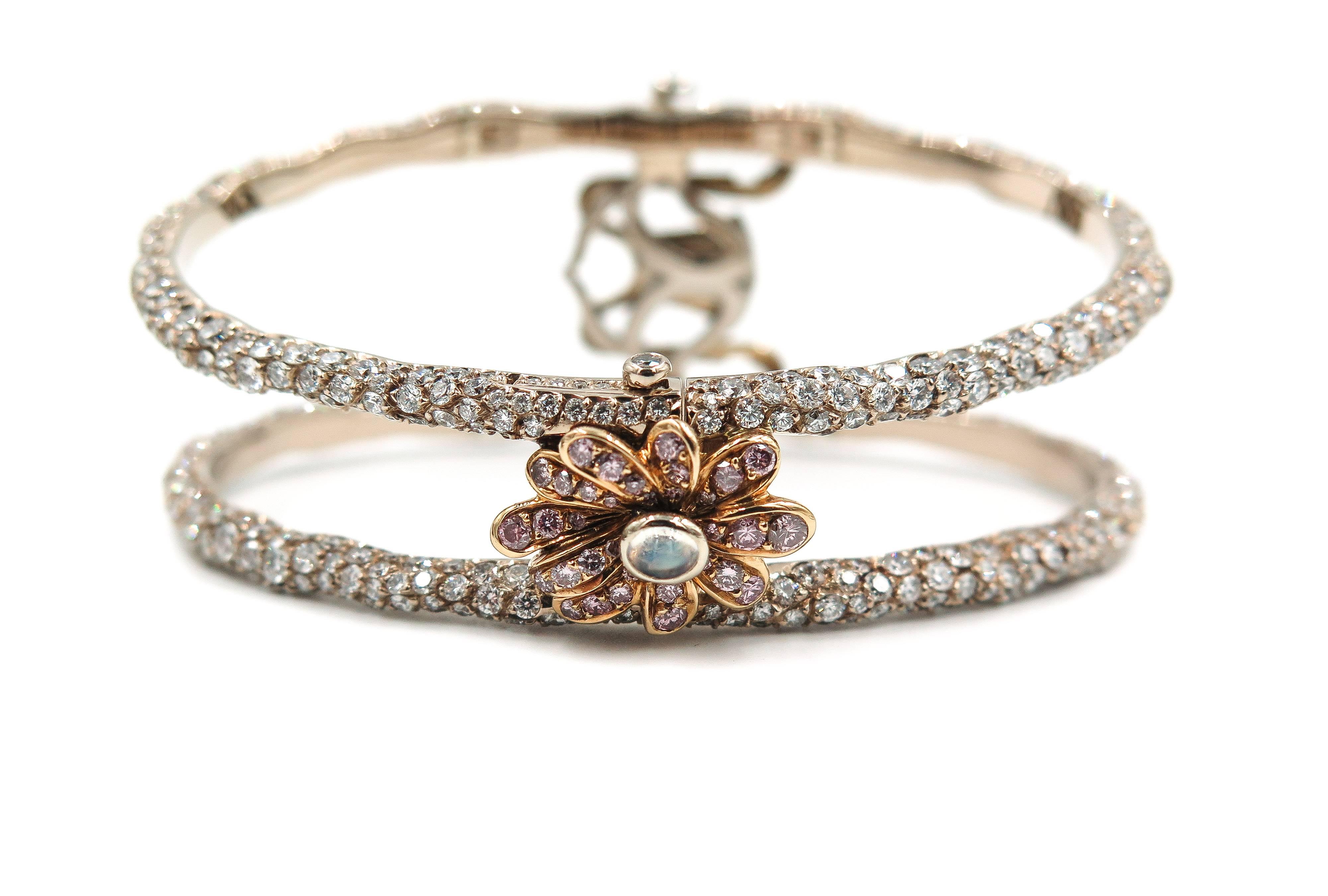 Faberge Hibiscus Cuff Bracelet 1