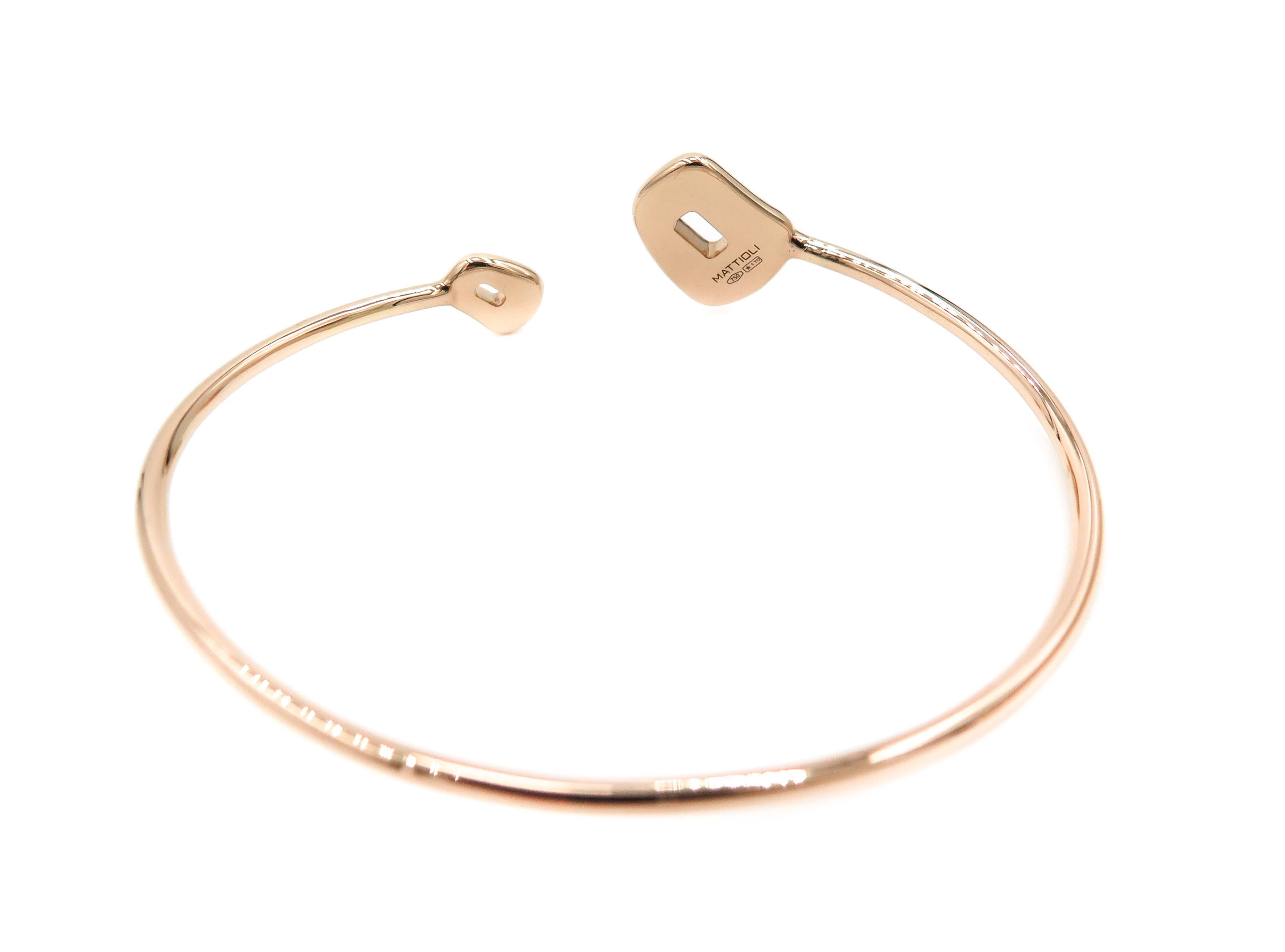 rose gold bangle bracelets