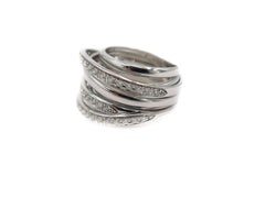 Tibet Multi-Row White Gold Diamond Band