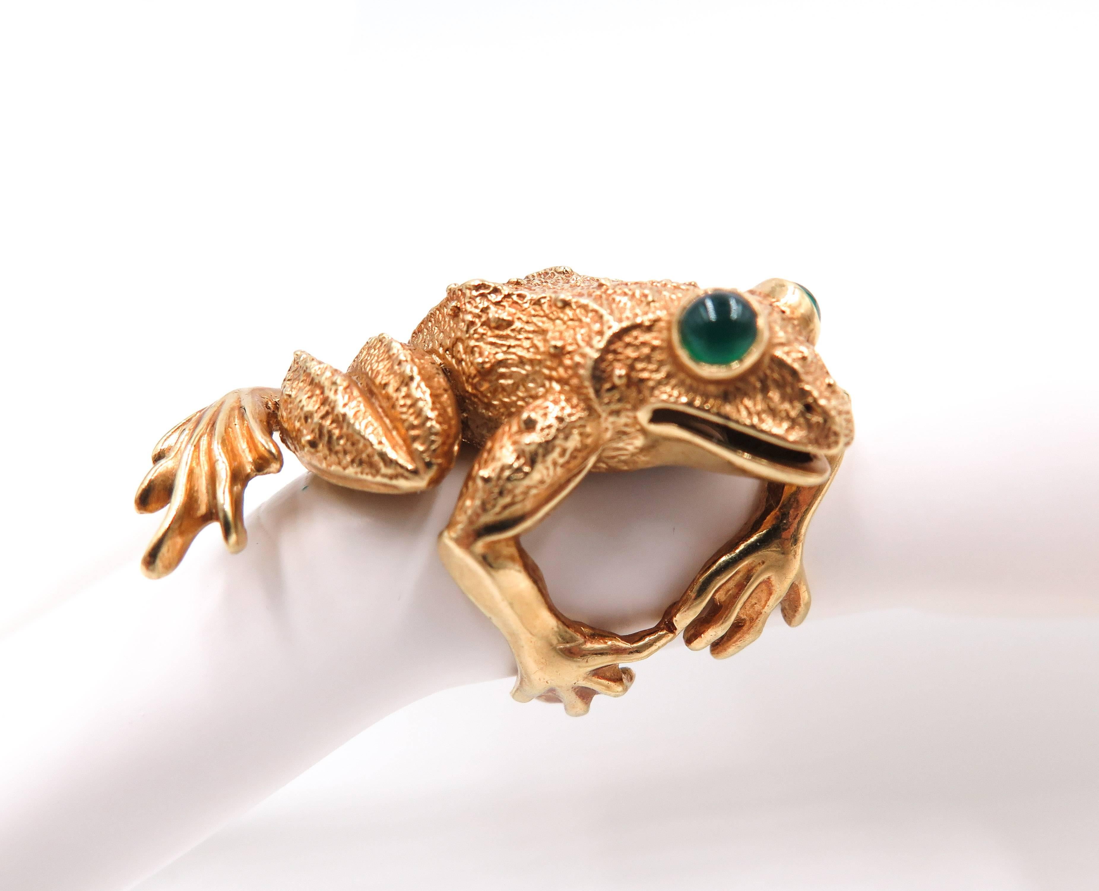 Kurt Wayne Yellow Gold Frog Ring 2